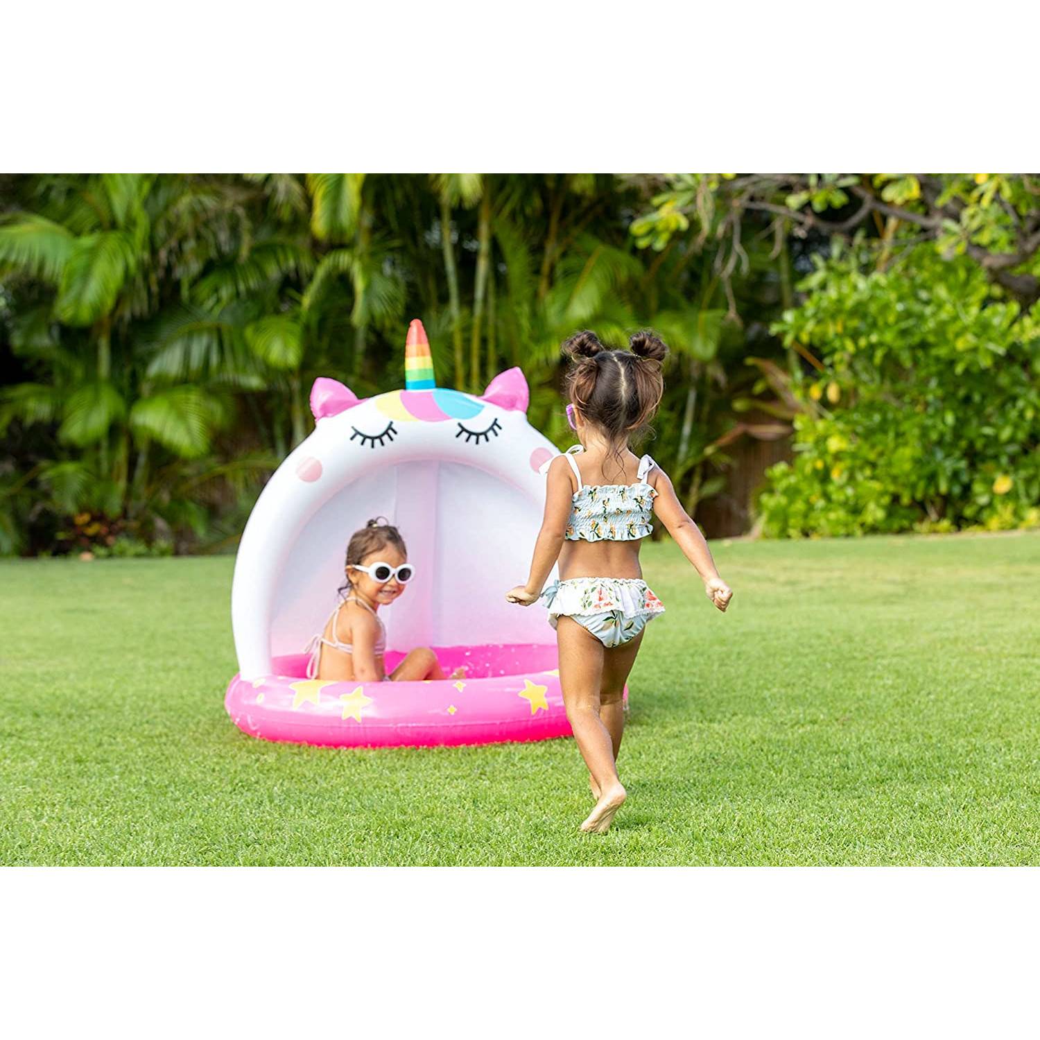 INTEX 58438NP - Planschbecken - Caticorn Babypool (102x102cm) Kinderplanschbecken