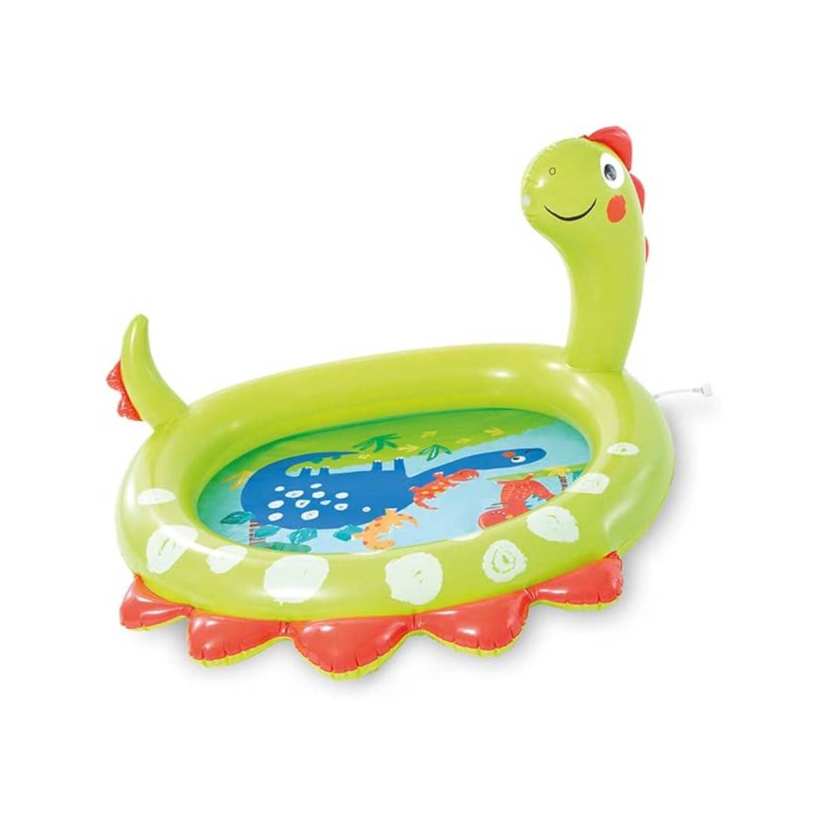 INTEX 58437NP - Planschbecken - Dinosaurier (119x109x66cm) Sprühpool Dino