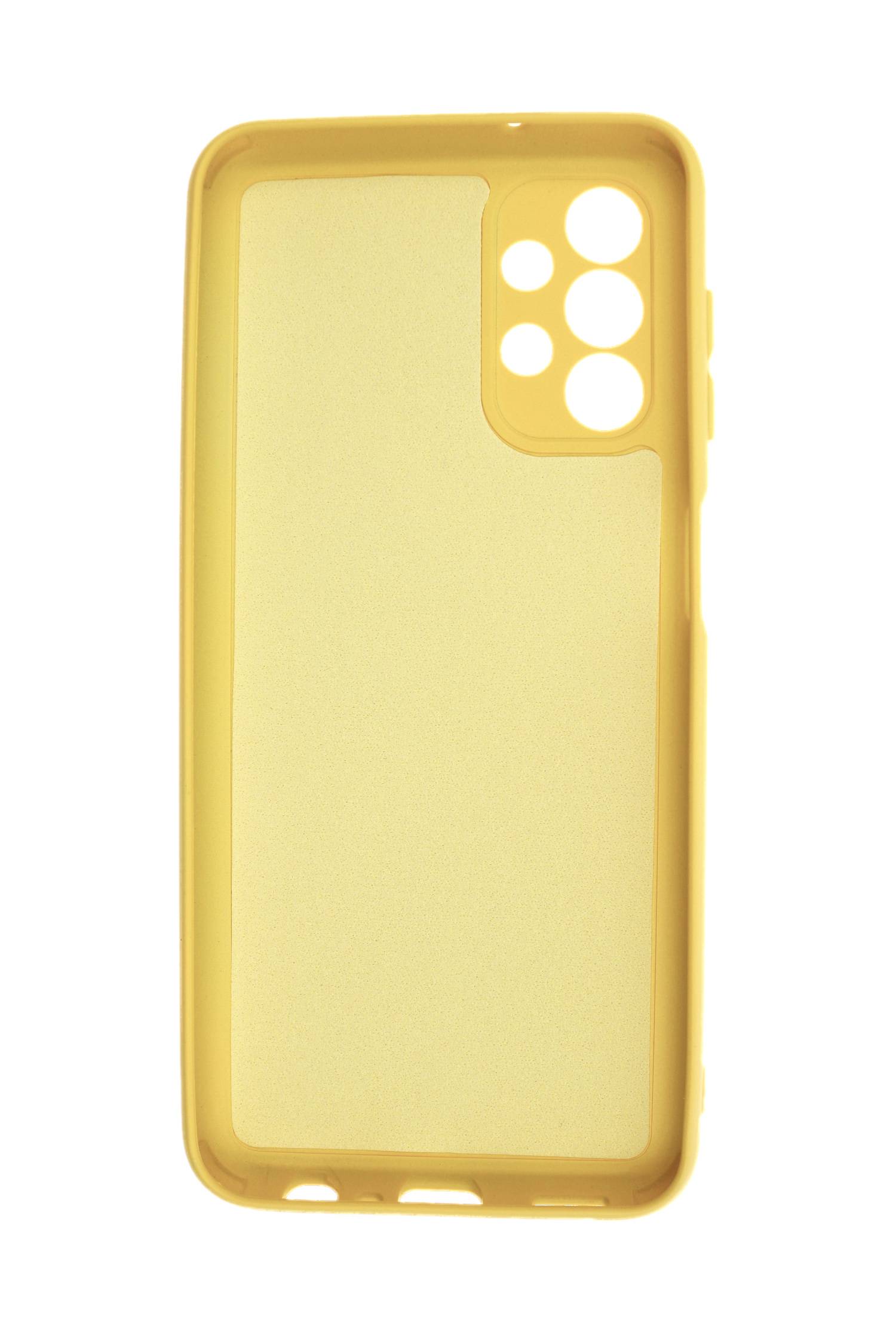 JAMCOVER Silikon Case Senf für Samsung Galaxy A13, Galaxy A13 NE, Galaxy A13 4G - Schutzhülle, Backcover, Handyhülle, Hülle