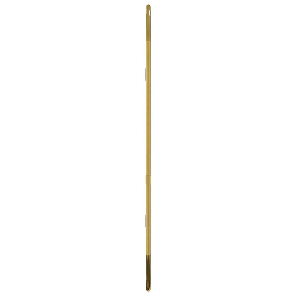vidaXL Wandspiegel Golden 60x25 cm Oval