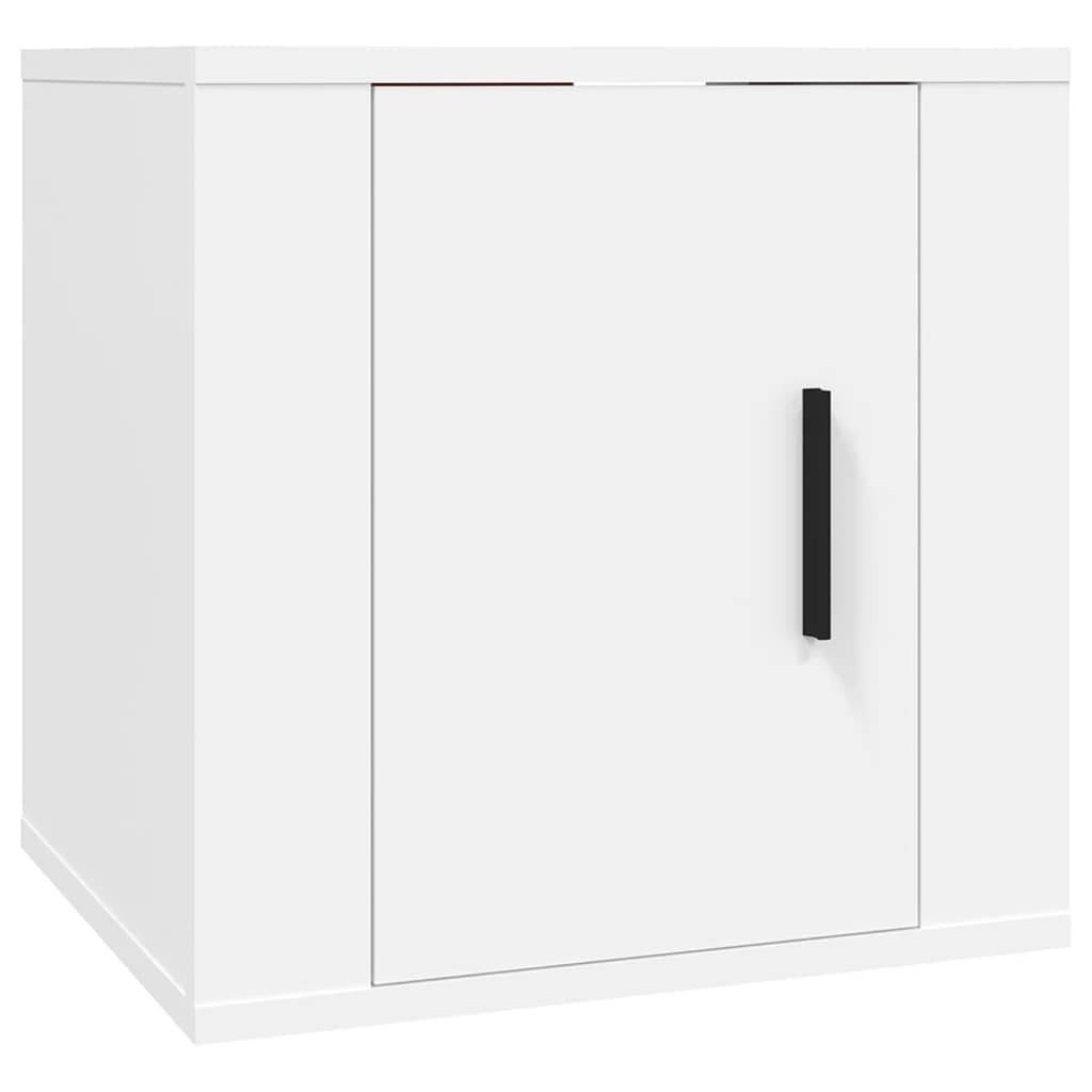 vidaXL TV-Wandschrank Weiß 40x34,5x40 cm