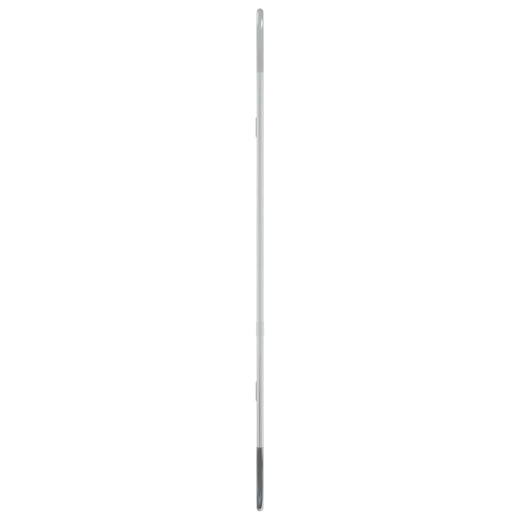 vidaXL Wandspiegel Silbern 60x25 cm Oval