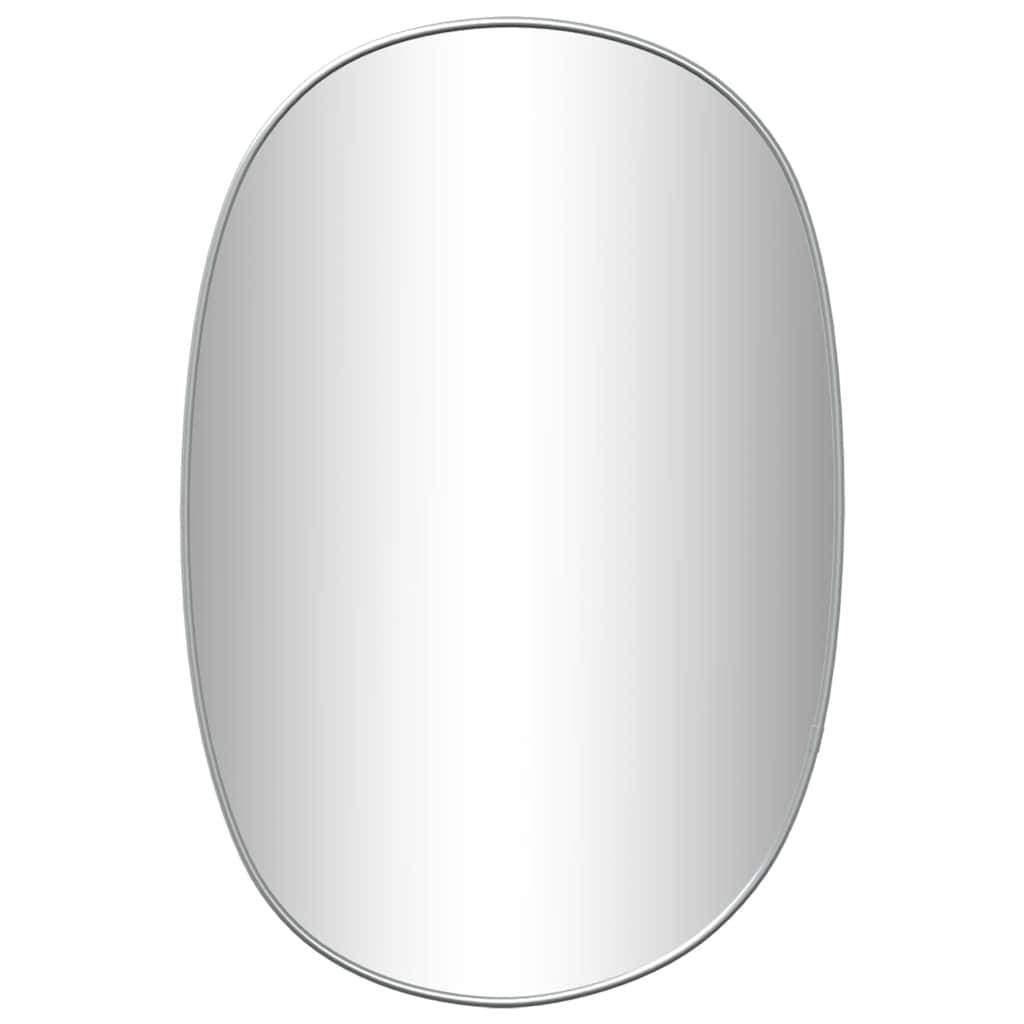 vidaXL Wandspiegel Silbern 60x40 cm
