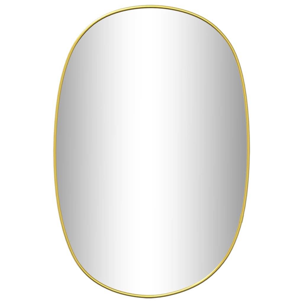 vidaXL Wandspiegel Golden 50x35 cm
