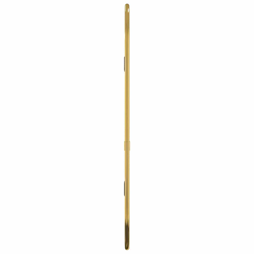 vidaXL Wandspiegel Golden 40x15 cm Oval