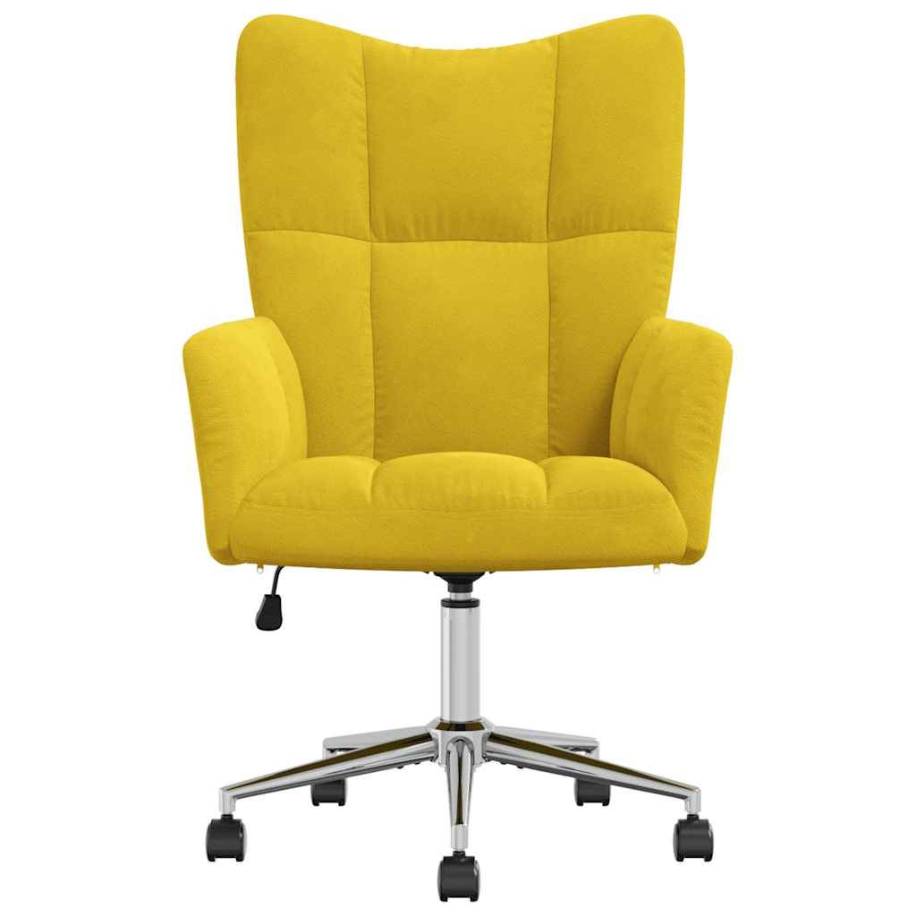 vidaXL Relaxsessel Senfgelb Samt