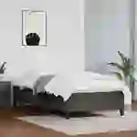 vidaXL Bettgestell Grau 90x200 cm Kunstleder vidaXL Bettgestell Grau 90x200 cm Kunstleder