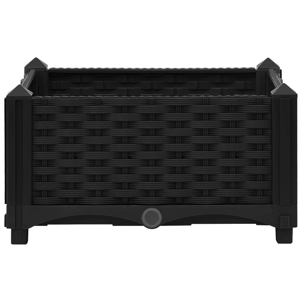 vidaXL Hochbeet 40x40x23 cm Polypropylen