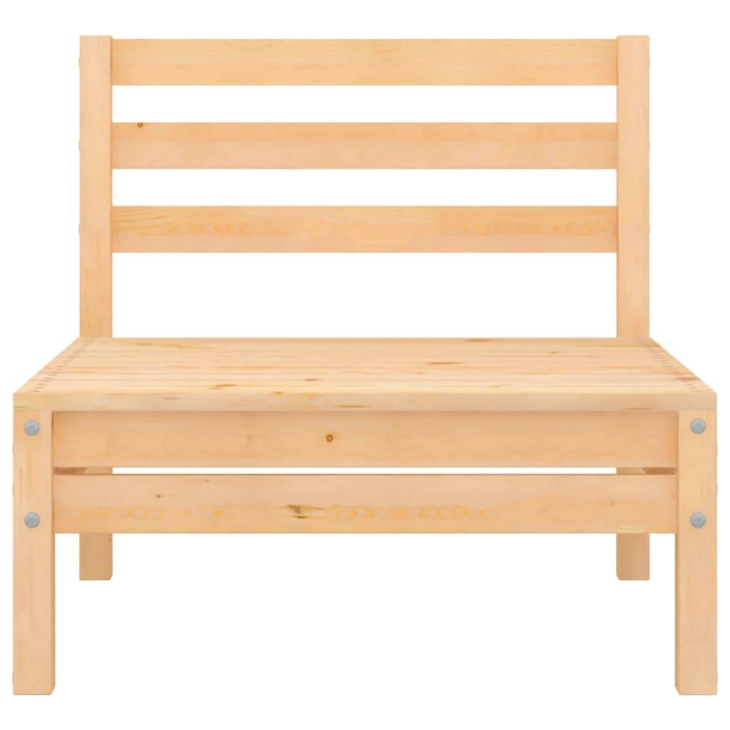 vidaXL 8-tlg. Garten-Lounge-Set Massivholz Kiefer