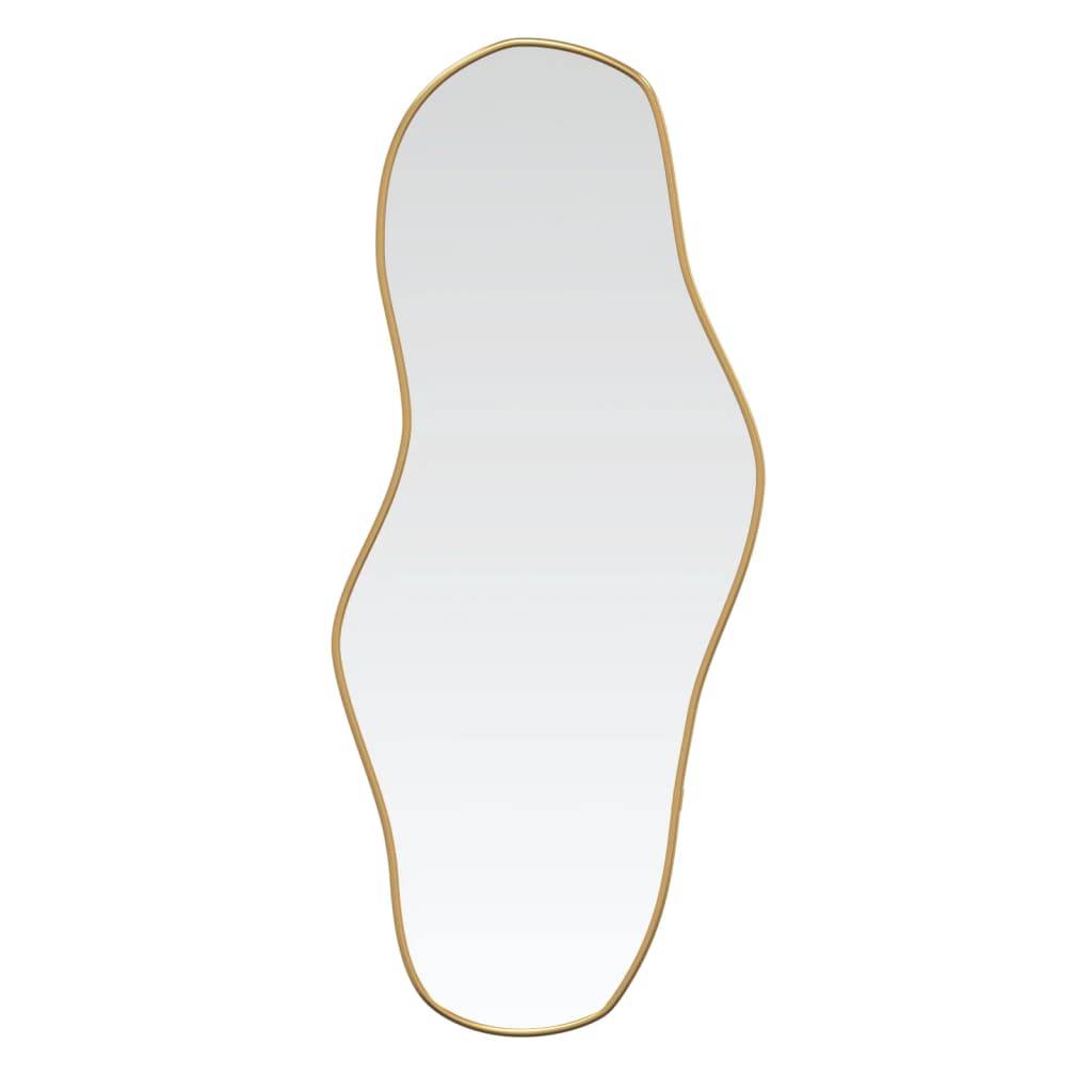 vidaXL Wandspiegel Golden 60x25 cm