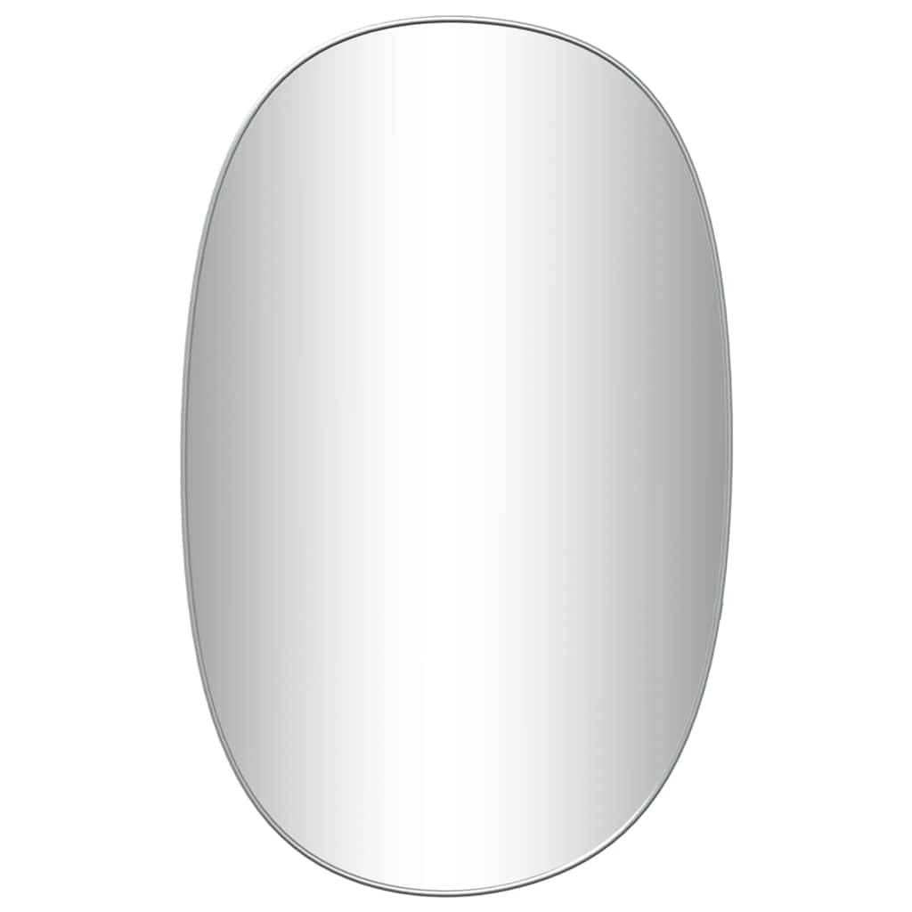 vidaXL Wandspiegel Silbern 70x45 cm