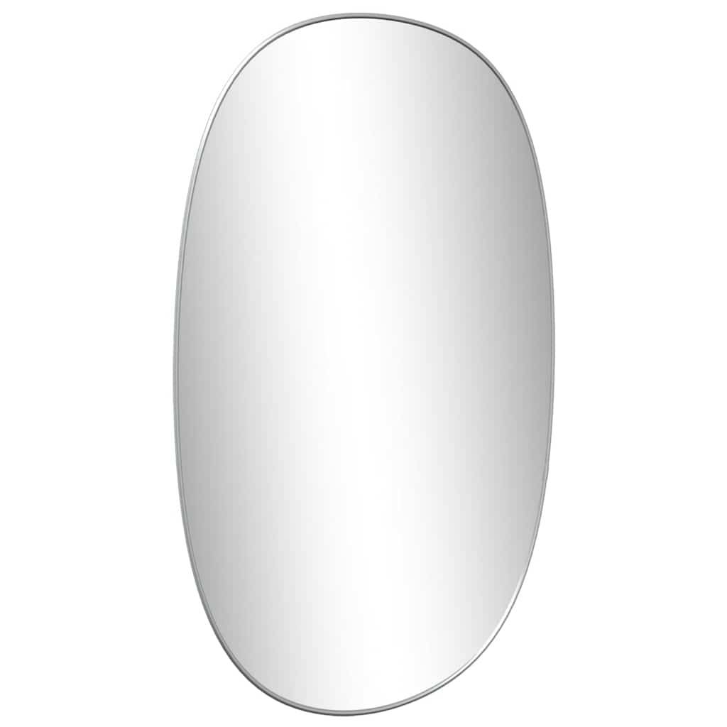 vidaXL Wandspiegel Silbern 70x45 cm