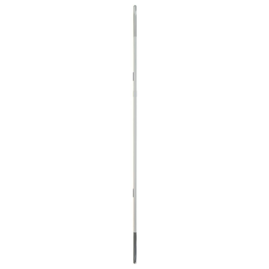vidaXL Wandspiegel Silbern 70x30 cm Oval