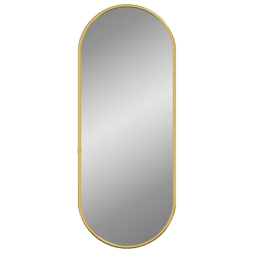 vidaXL Wandspiegel Golden 50x20 cm Oval