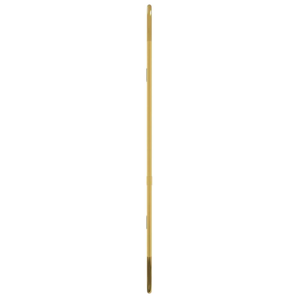 vidaXL Wandspiegel Golden 50x20 cm Oval