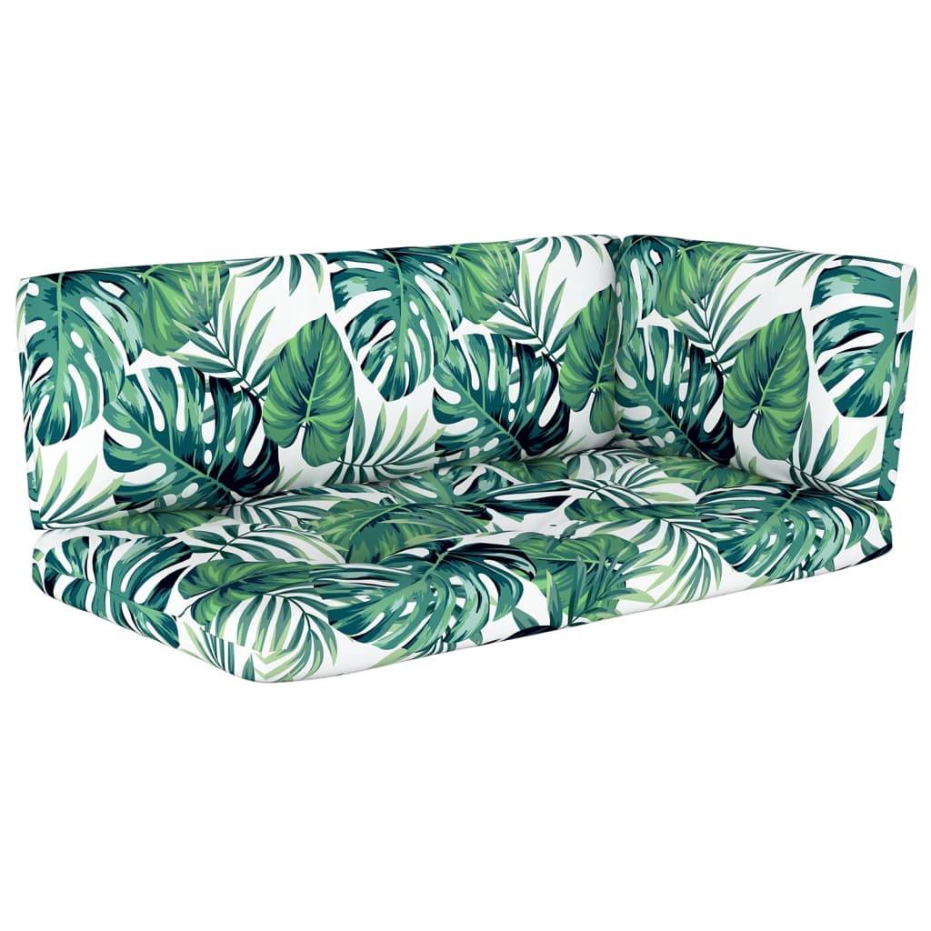 vidaXL 6-tlg. Paletten-Lounge-Set Grau Imprägniertes Kiefernholz