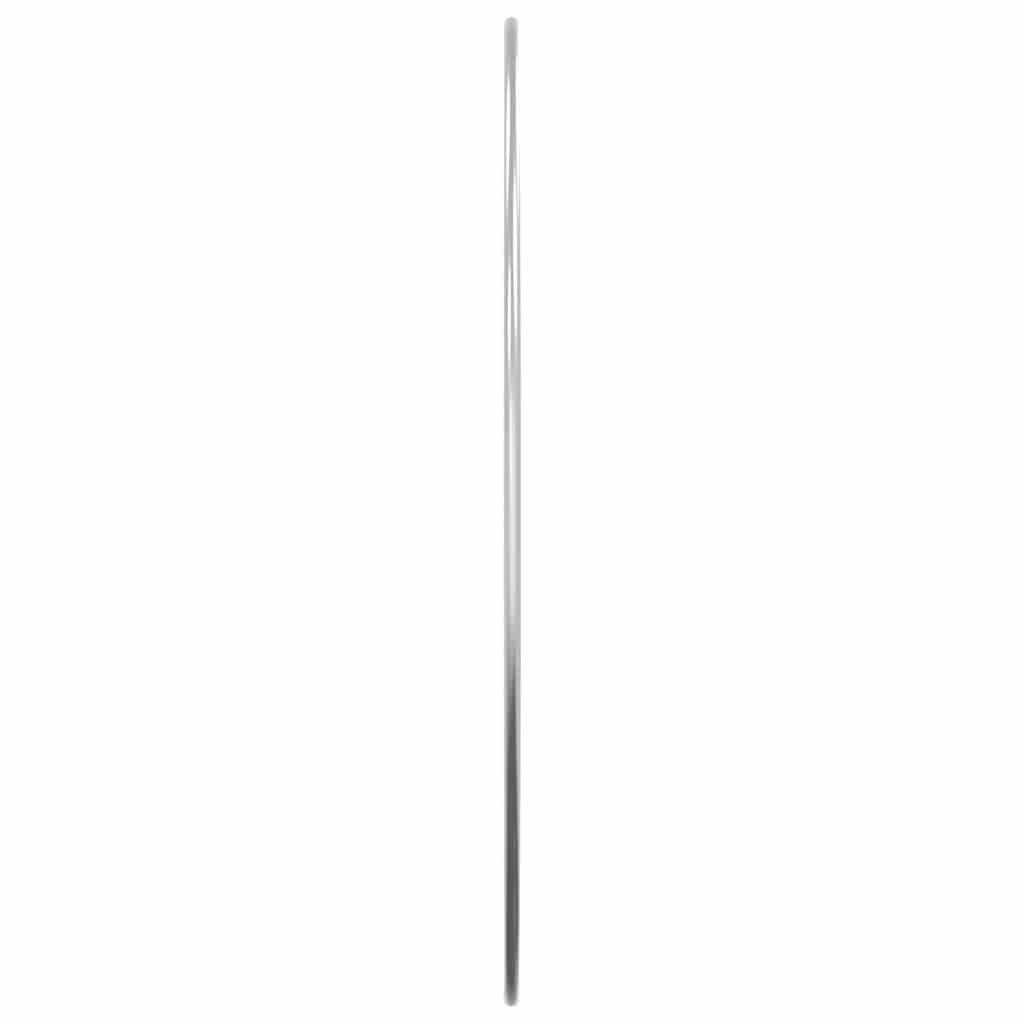 vidaXL Wandspiegel Silbern Ø 50 cm Rund