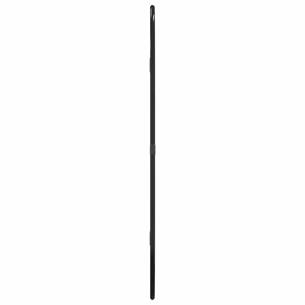 vidaXL Wandspiegel Schwarz 50x35 cm
