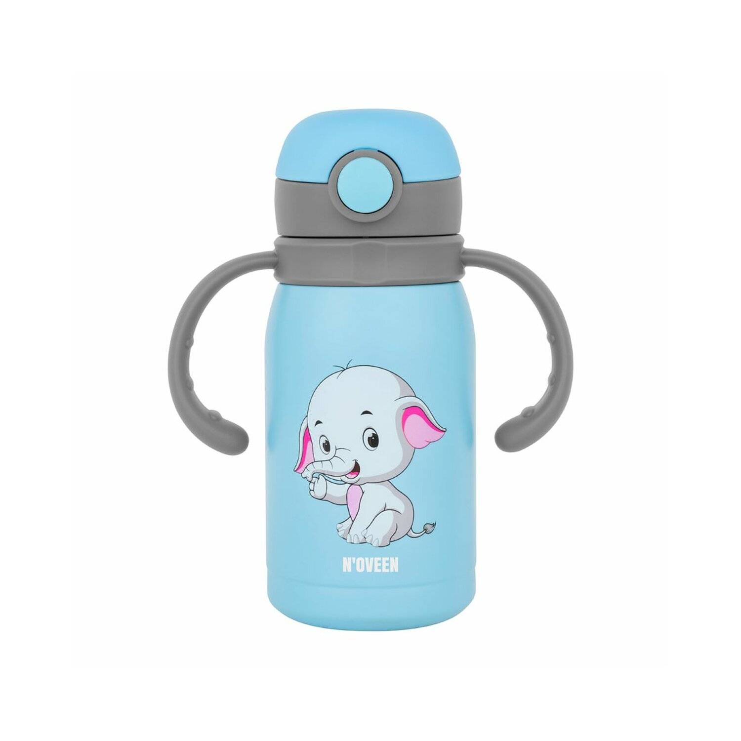 NOVEEN Solide Wasserflasche | 300 ml, Blau