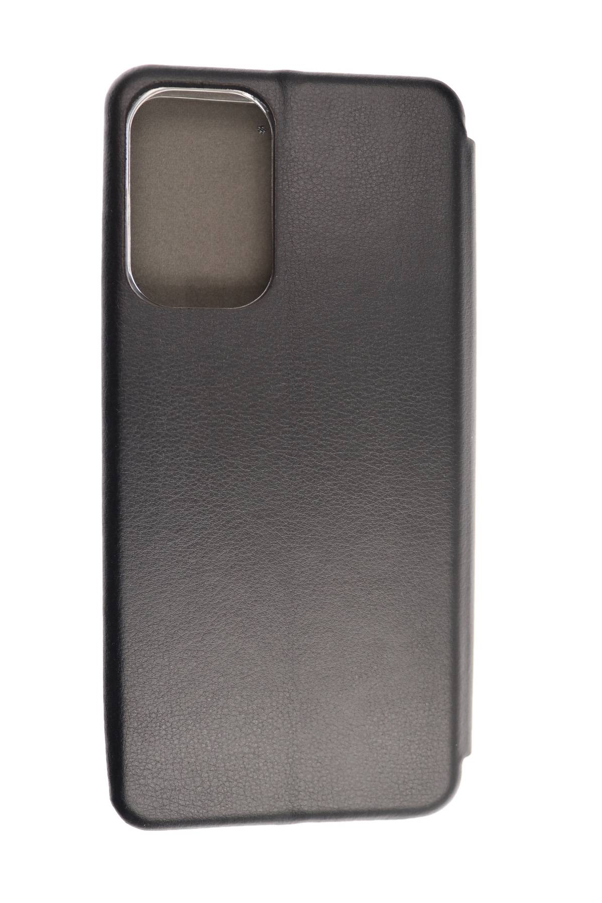 JAMCOVER Bookcover Rounded Schwarz für Samsung Galaxy A23 5G - Schutzhülle, Handytasche im Buchformat