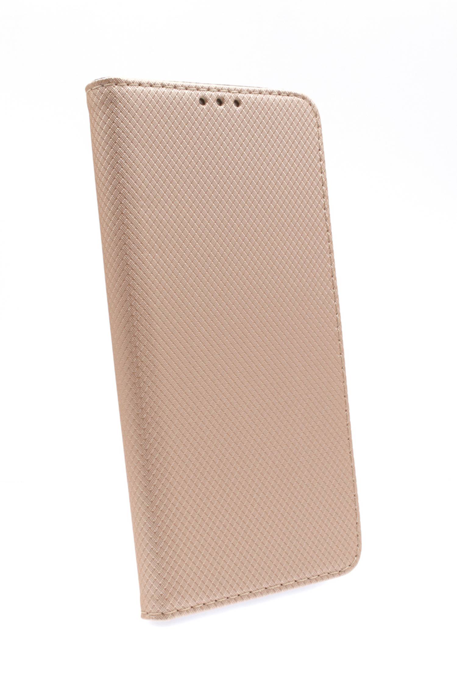JAMCOVER Bookcover Texture Gold für Samsung Galaxy A23 5G - Schutzhülle, Handytasche im Buchformat