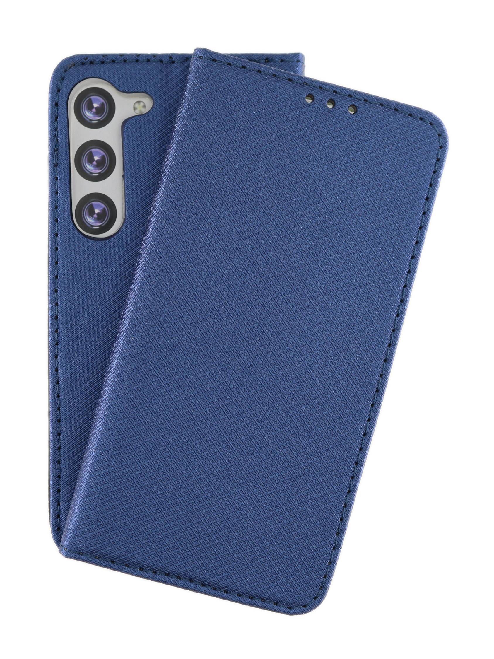 JAMCOVER Bookcase Texture für Samsung Galaxy S23 5G - Handytasche mit Kartenfach und Standfunktion