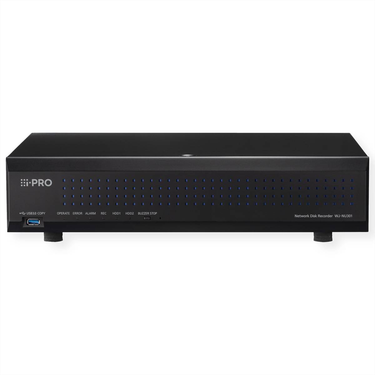 i-PRO WJ-NU301 NVR, 16 Kamerakanäle, 16x 100Mbps (POE), 1x 1.000 Mpbs