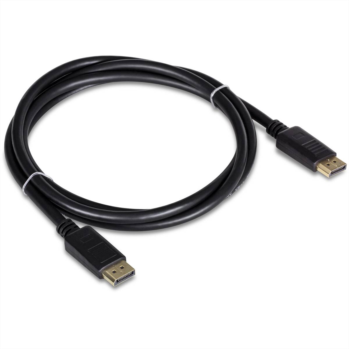 TRENDnet TK-DP06/2 DisplayPort 1.2 Kabel, 2er Pack, schwarz, 1,8 m