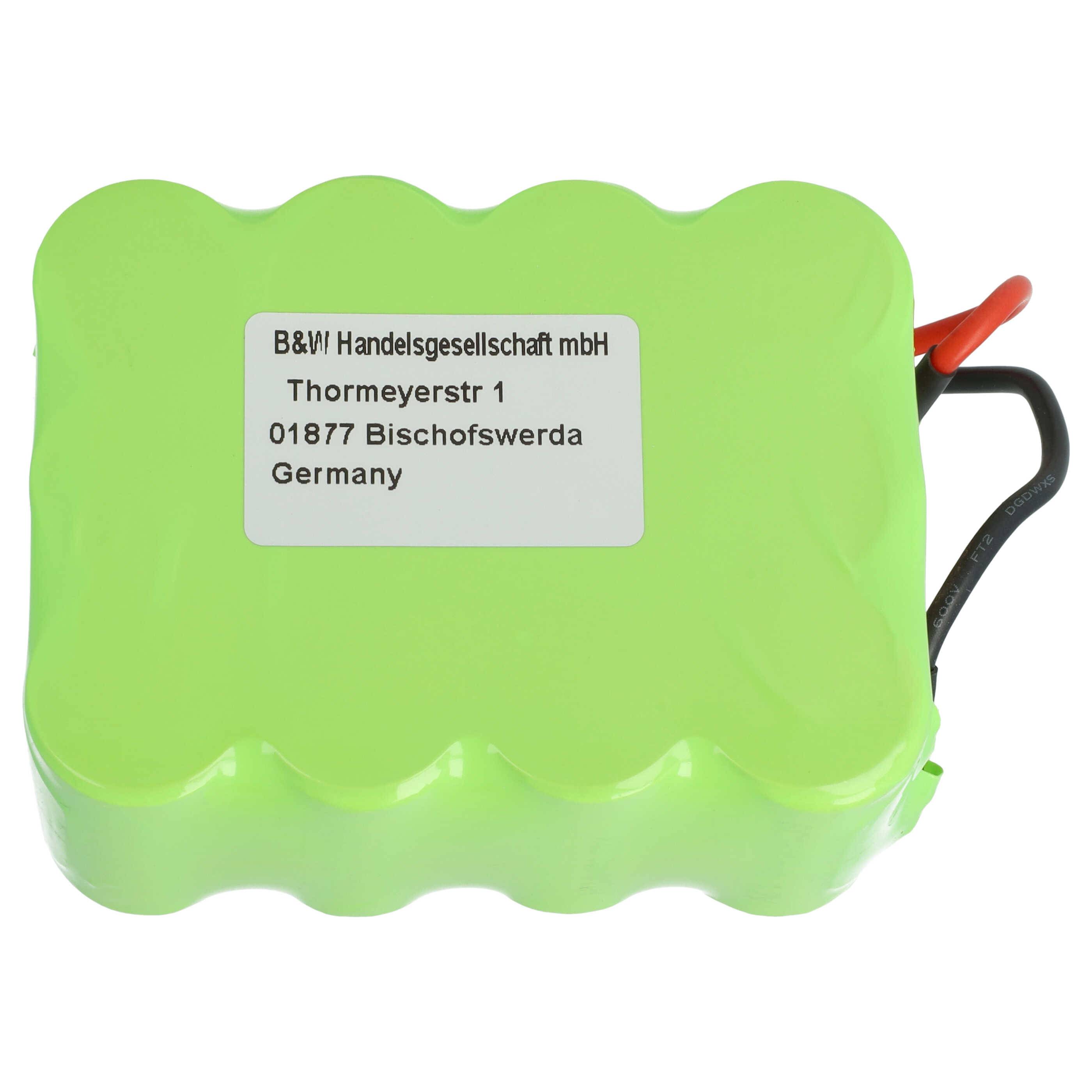 EXTENSILO Akku Ersatz für Bosch VXAS010V00 für Staubsauger (3500 mAh, 14,4 V, NiMH)