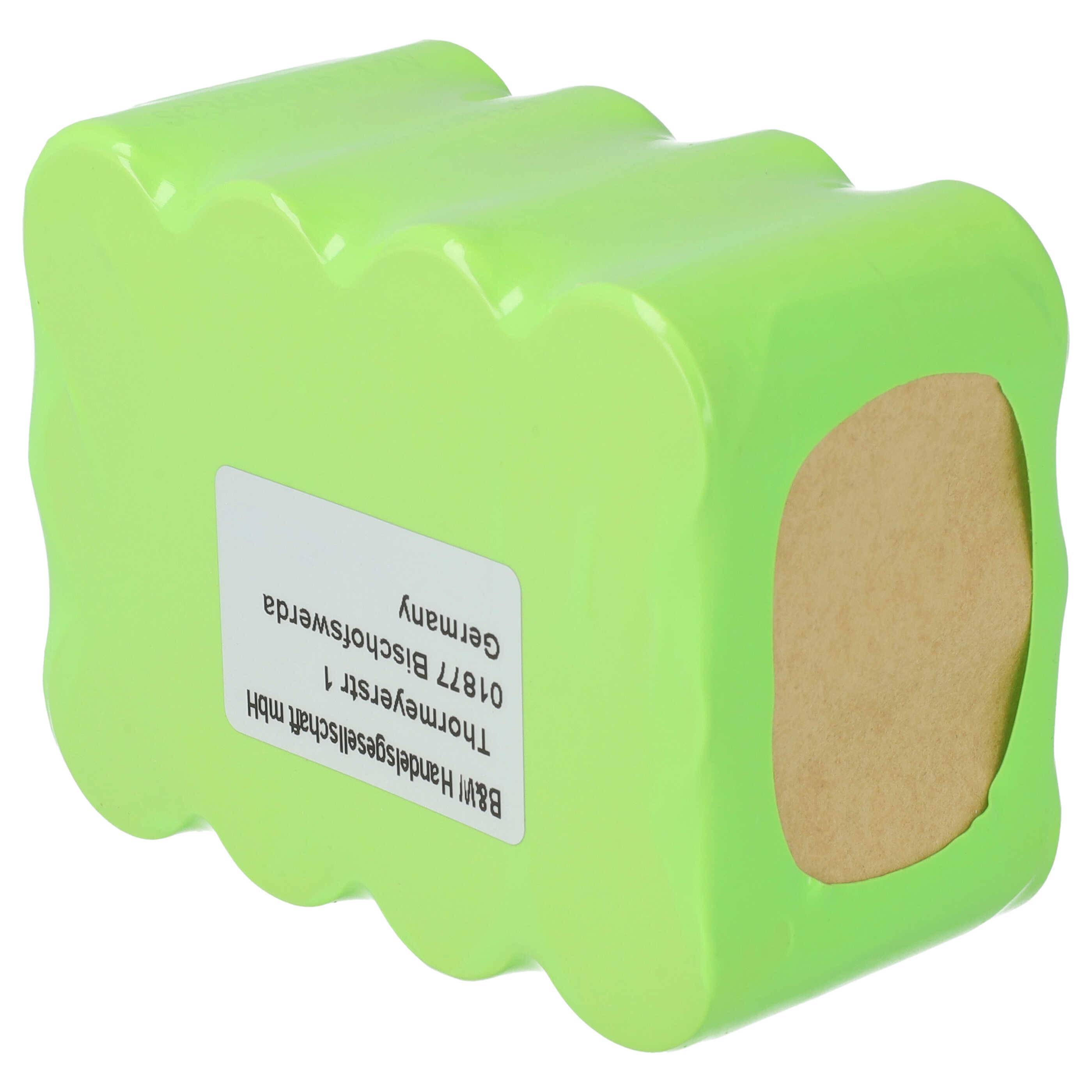 EXTENSILO Akku Ersatz für Euro Pro XB14726, D-SC-P, SV70Z für Staubsauger (3500 mAh, 14,4 V, NiMH)