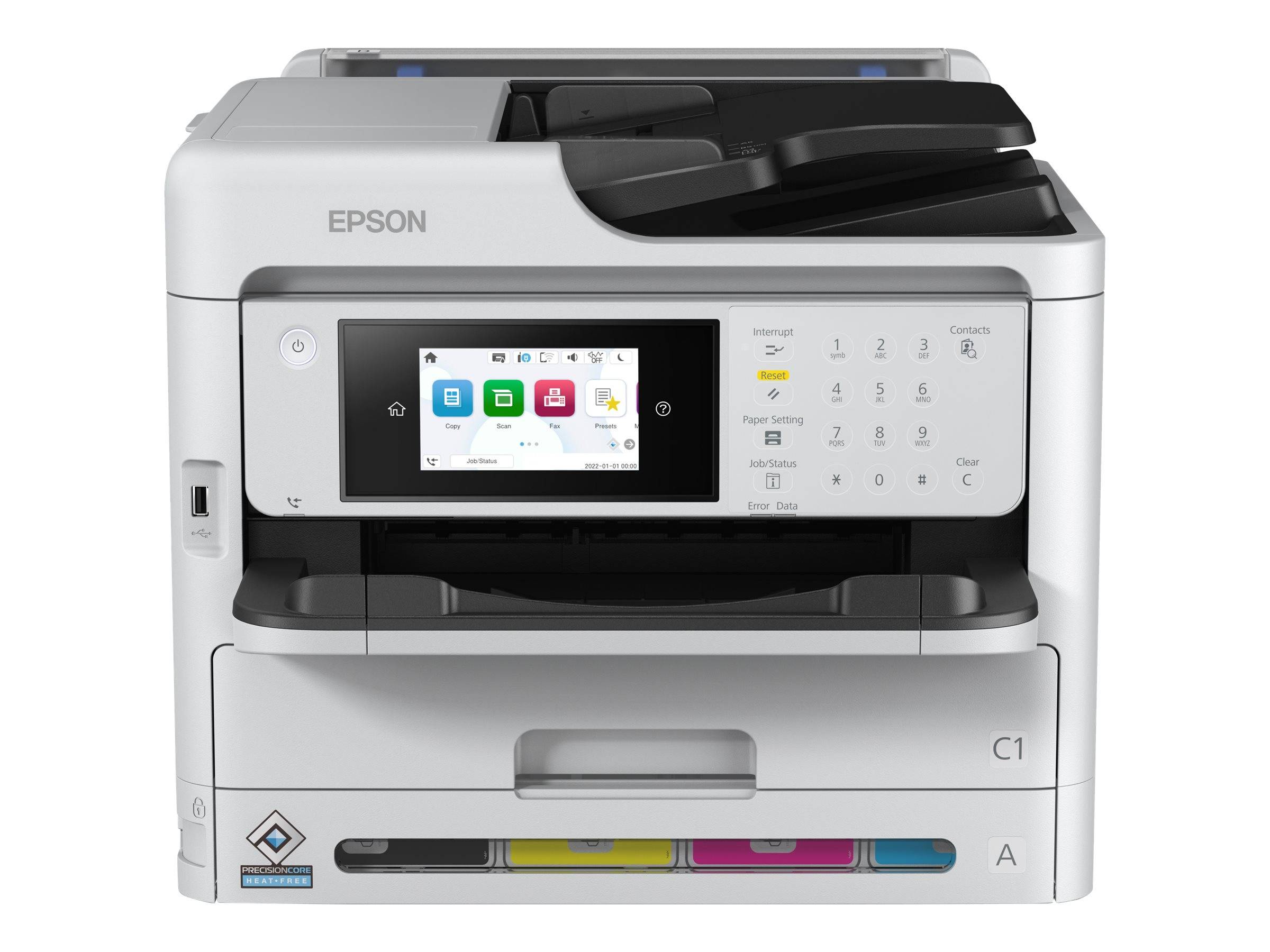 Epson WorkForce Pro WF-C5890DWF BAM - Multifunktionsdrucker - Farbe - Tintenstrahl - A4/Legal (Medien)