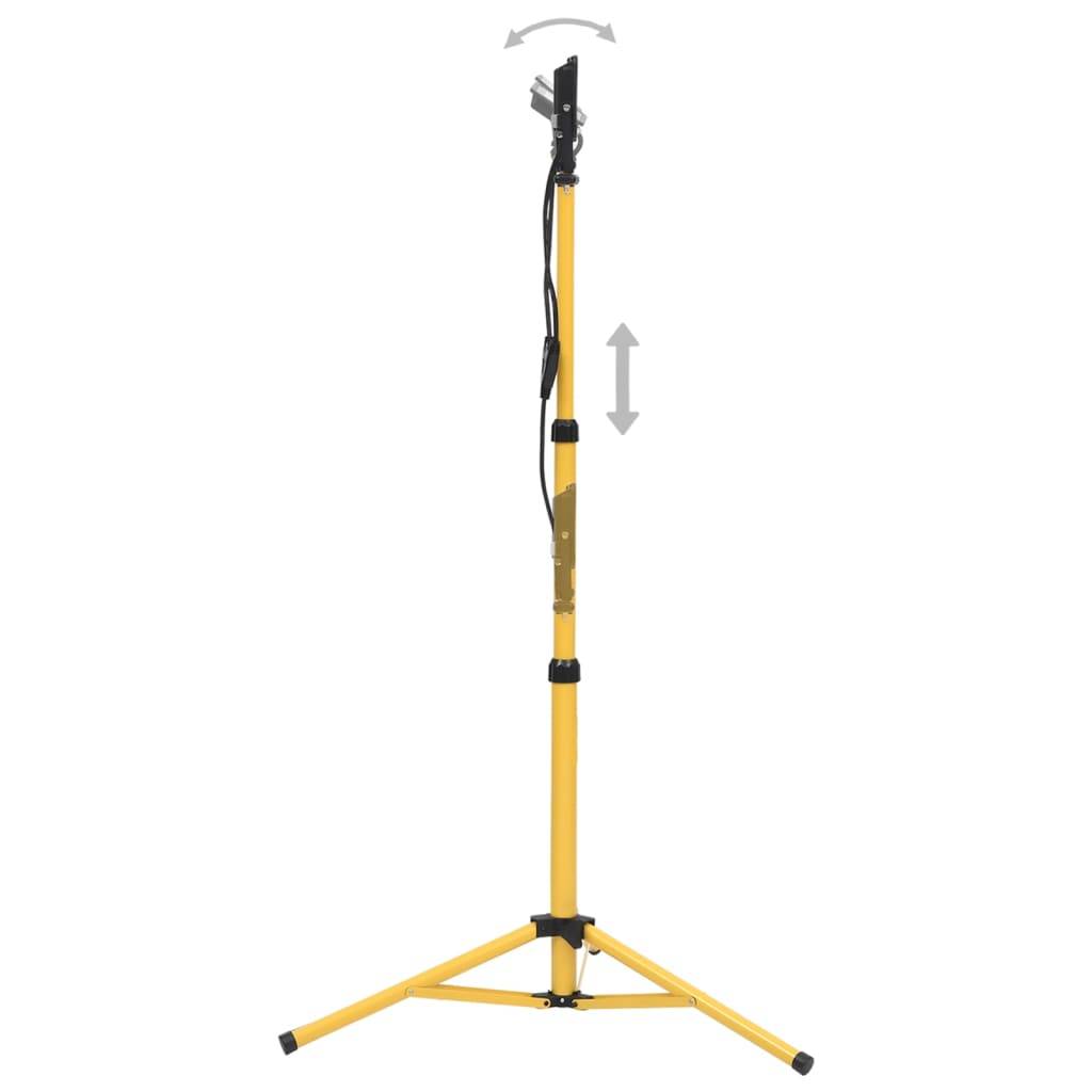vidaXL LED-Fluter mit Stativ 2x50 W Warmweiß