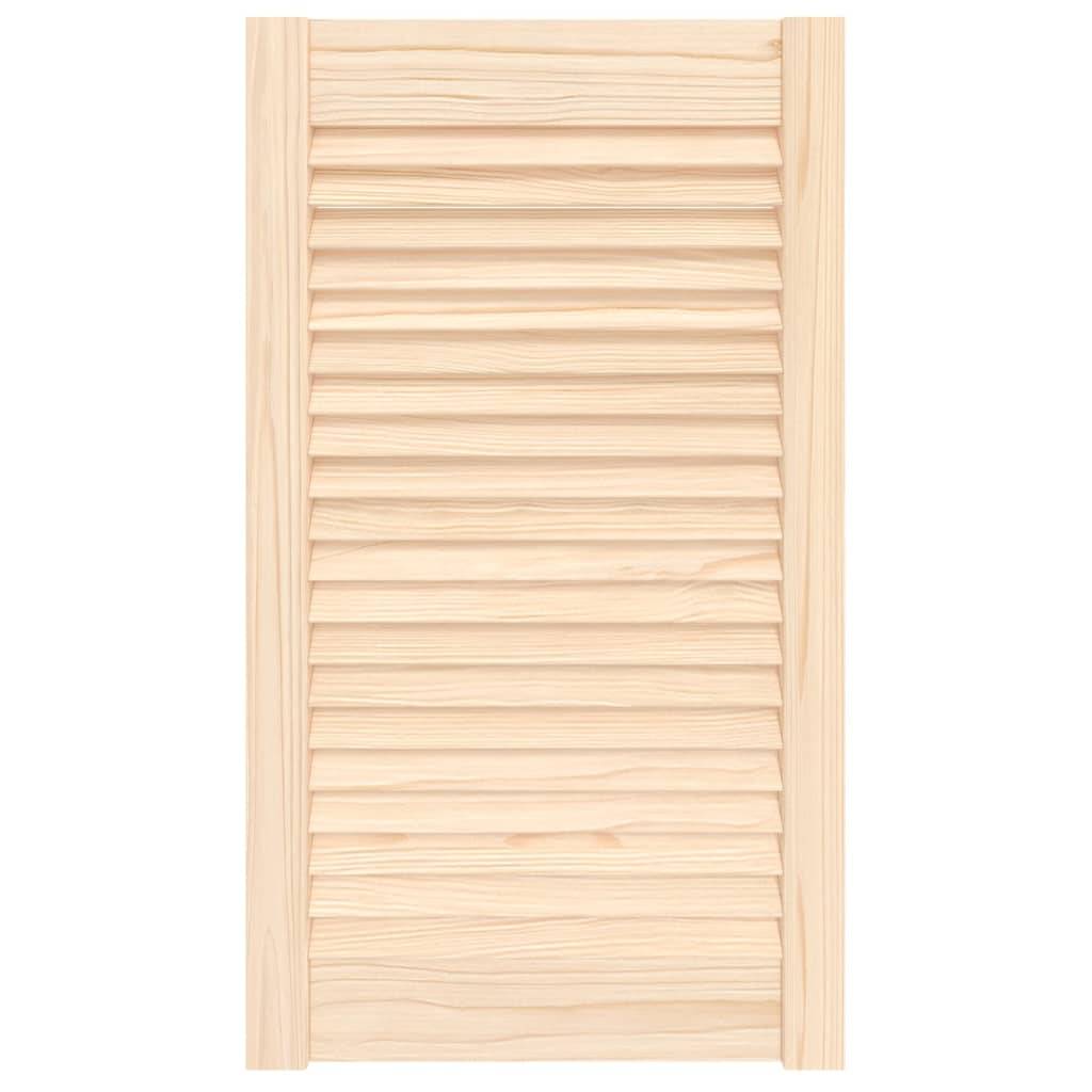 vidaXL Schranktür Lamellen-Design 69x39,4 cm Massivholz Kiefer