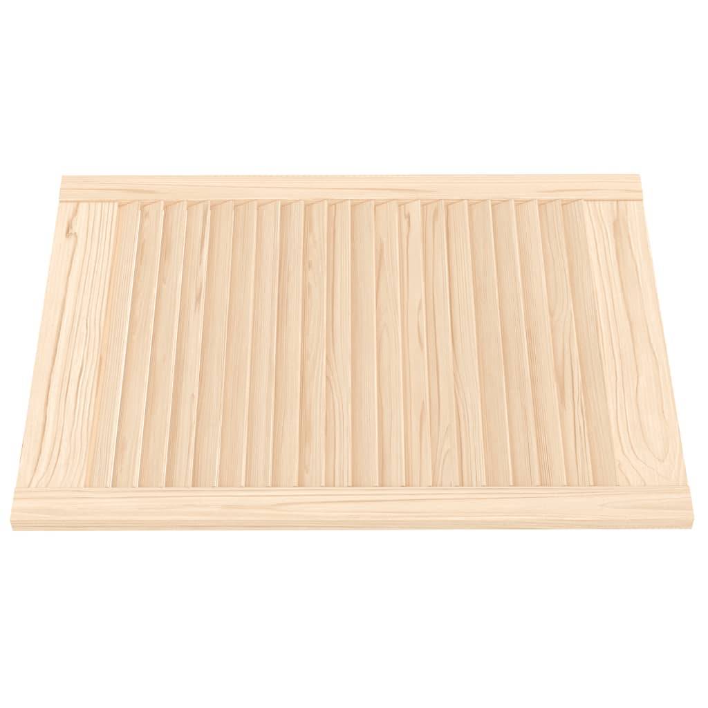 vidaXL Schranktür Lamellen-Design 69x49,4 cm Massivholz Kiefer