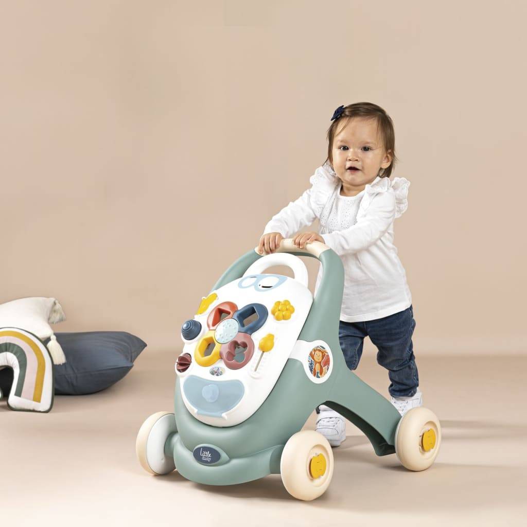 Smoby 3-in-1 Activity-Lauflernhilfe Little Smoby Trotty Walker