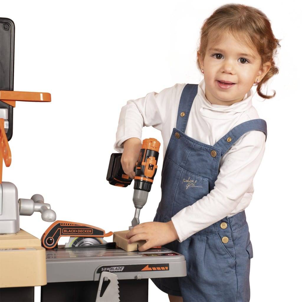 Smoby Kinderwerkbank Mega BLACK+DECKER