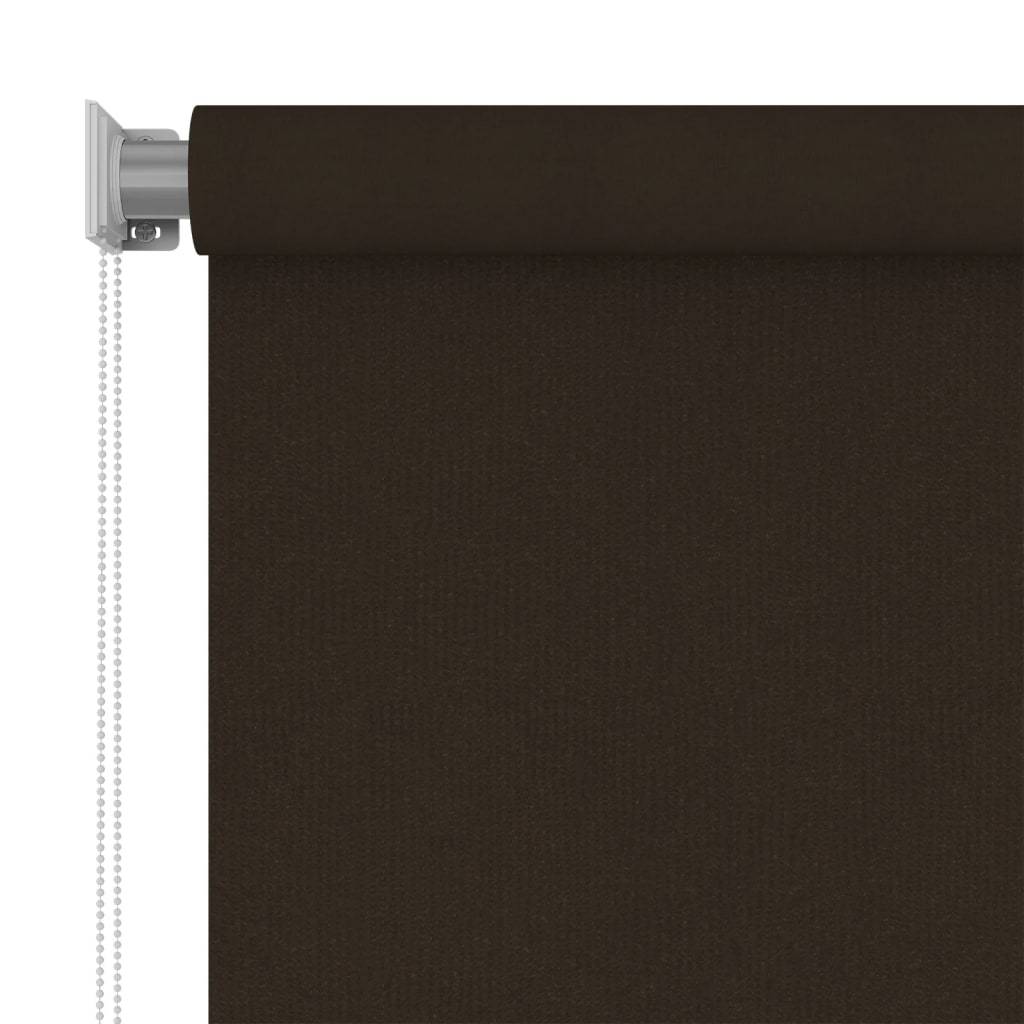 vidaXL Außenrollo 160x230 cm Braun HDPE