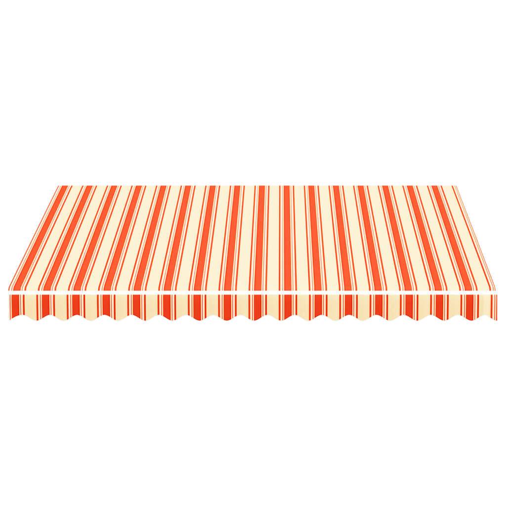 vidaXL Markisenbespannung Gelb und Orange 3x2,5 m