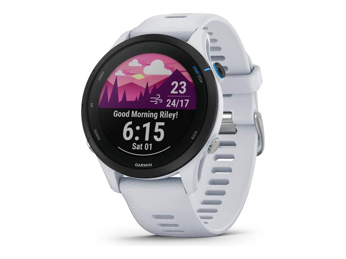 Garmin Forerunner 255 Music - 46 mm - Sportuhr mit Riemen - Silikon - Handgelenkgröße: 130-205 mm - Anzeige 3.3 cm (1.3""