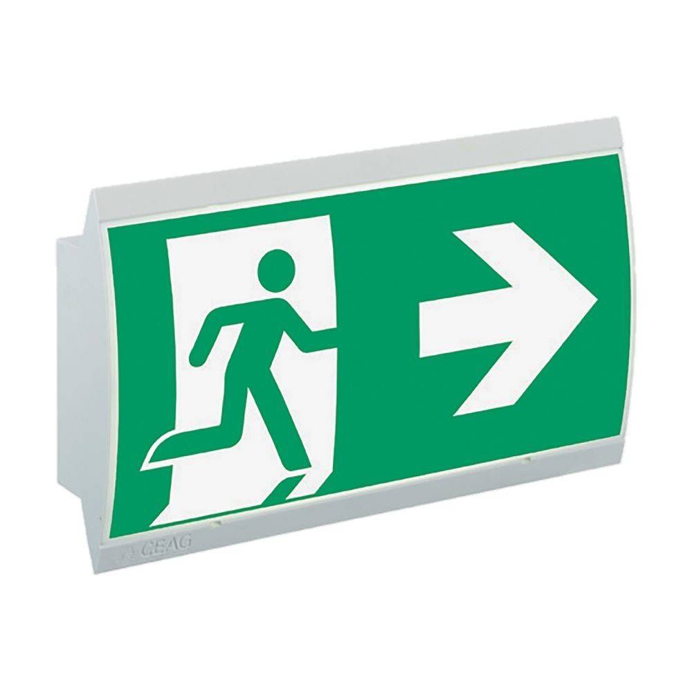 Ceag Notlichtsysteme LED-Rettungszeichenleuchte StyleII 22011LEDCG-S