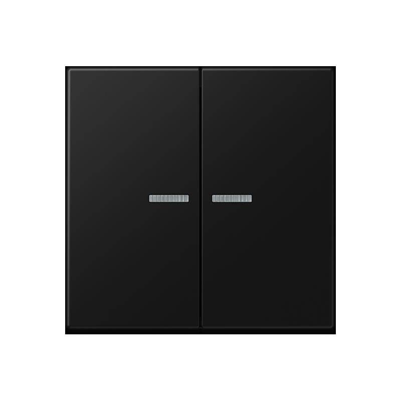 Jung Taster 2fach BT A 17102 SWM