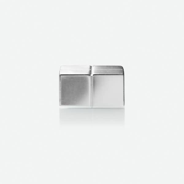 SuperDym-Magnet C10 Cube silber extra stark 20x10x20mm VE=2 Stück