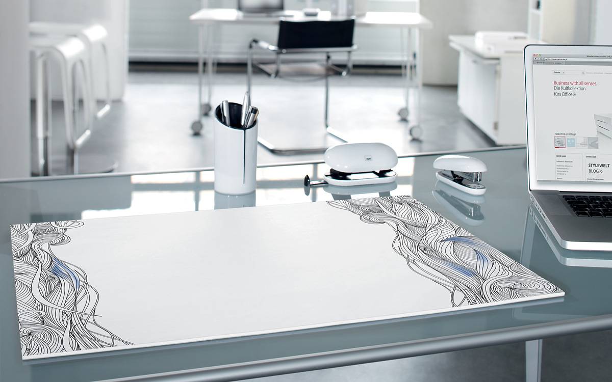 SIGEL Papier-Schreibunterlage Design, Relax, 595x410 mm, 30 Blatt