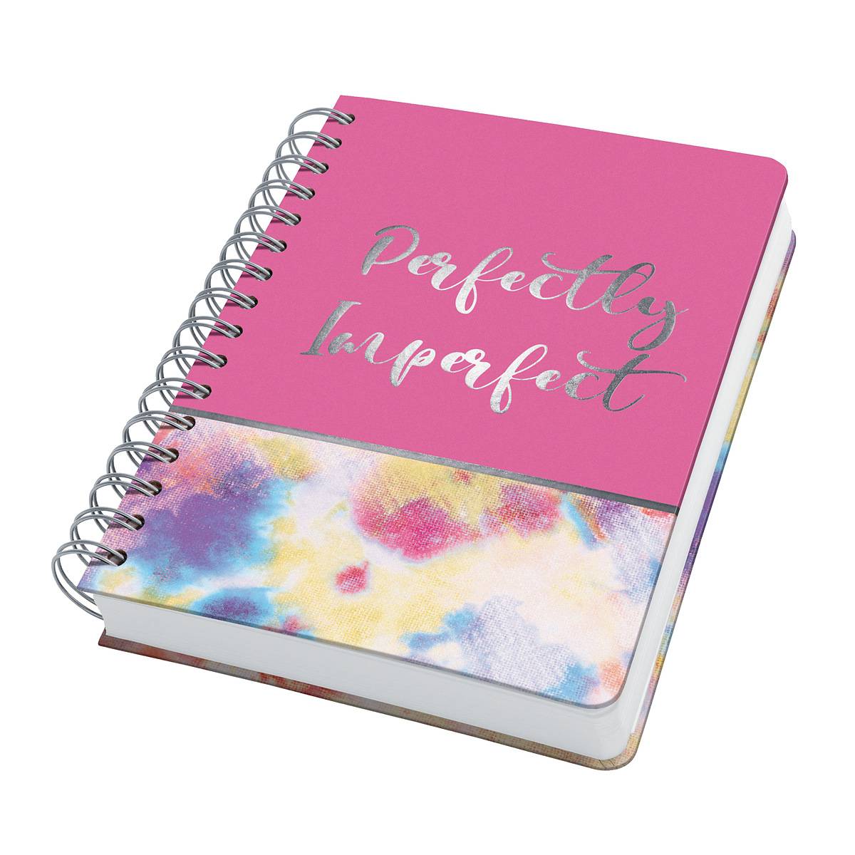 SIGEL Spiral-Notizbuch Jolie - Batik Holi - Dot-Lineatur (punktkariert) - 120 g/m² - ca. A5 - Hardcover