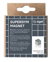 Sigel BA192, Cube, Neodym, Silber, Matte, Deutschland, 10 mm