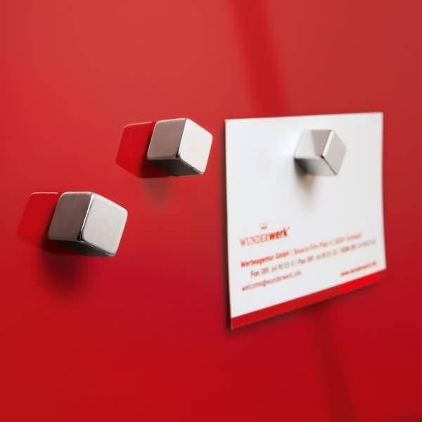 SuperDym-Magnet C5 Cube silber stark 10x10x10mm VE=10 Stück
