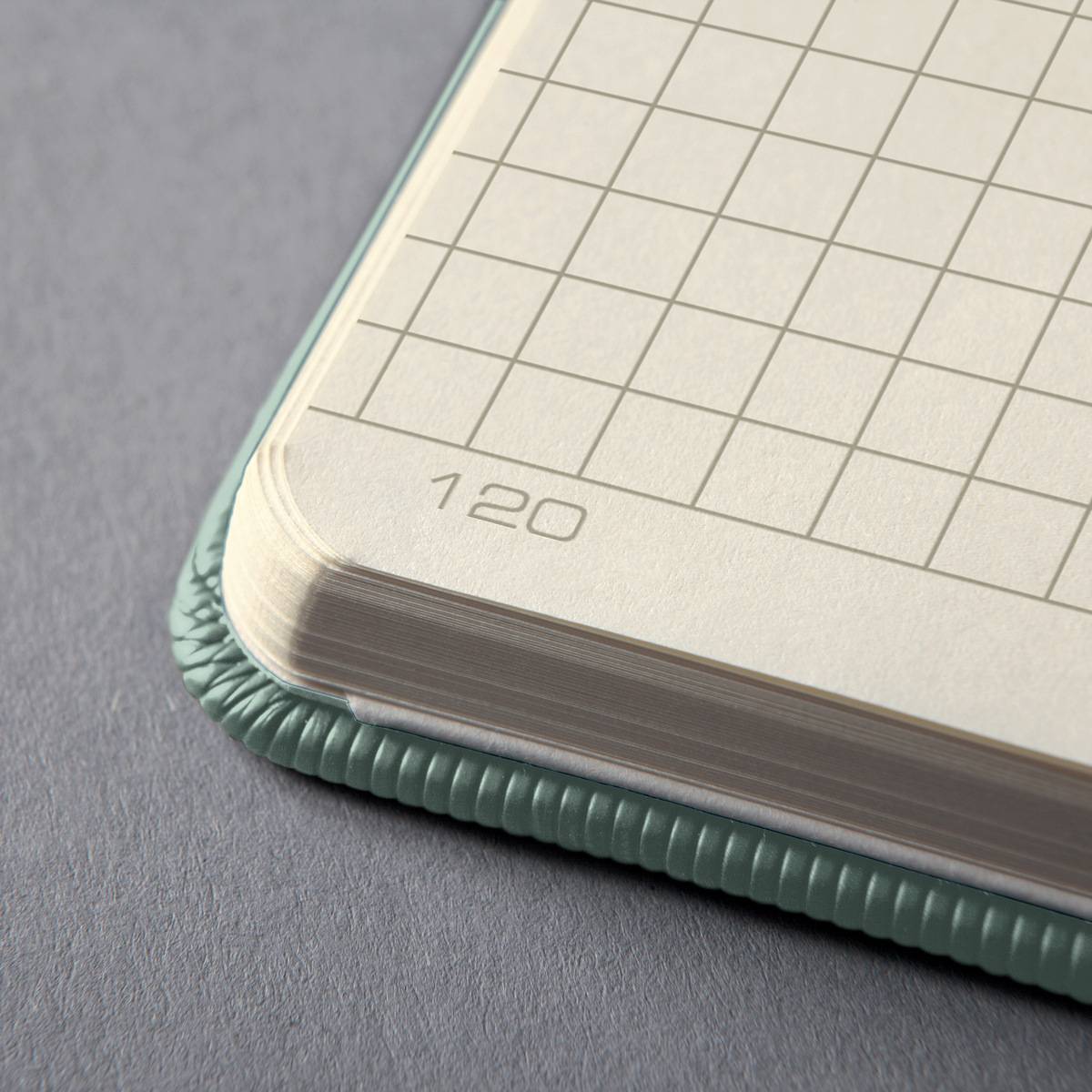 SIGEL Notizbuch Conceptum - liniert - ca. A5 - grün - Hardcover - 194 S. - PEFC-zertifiziert