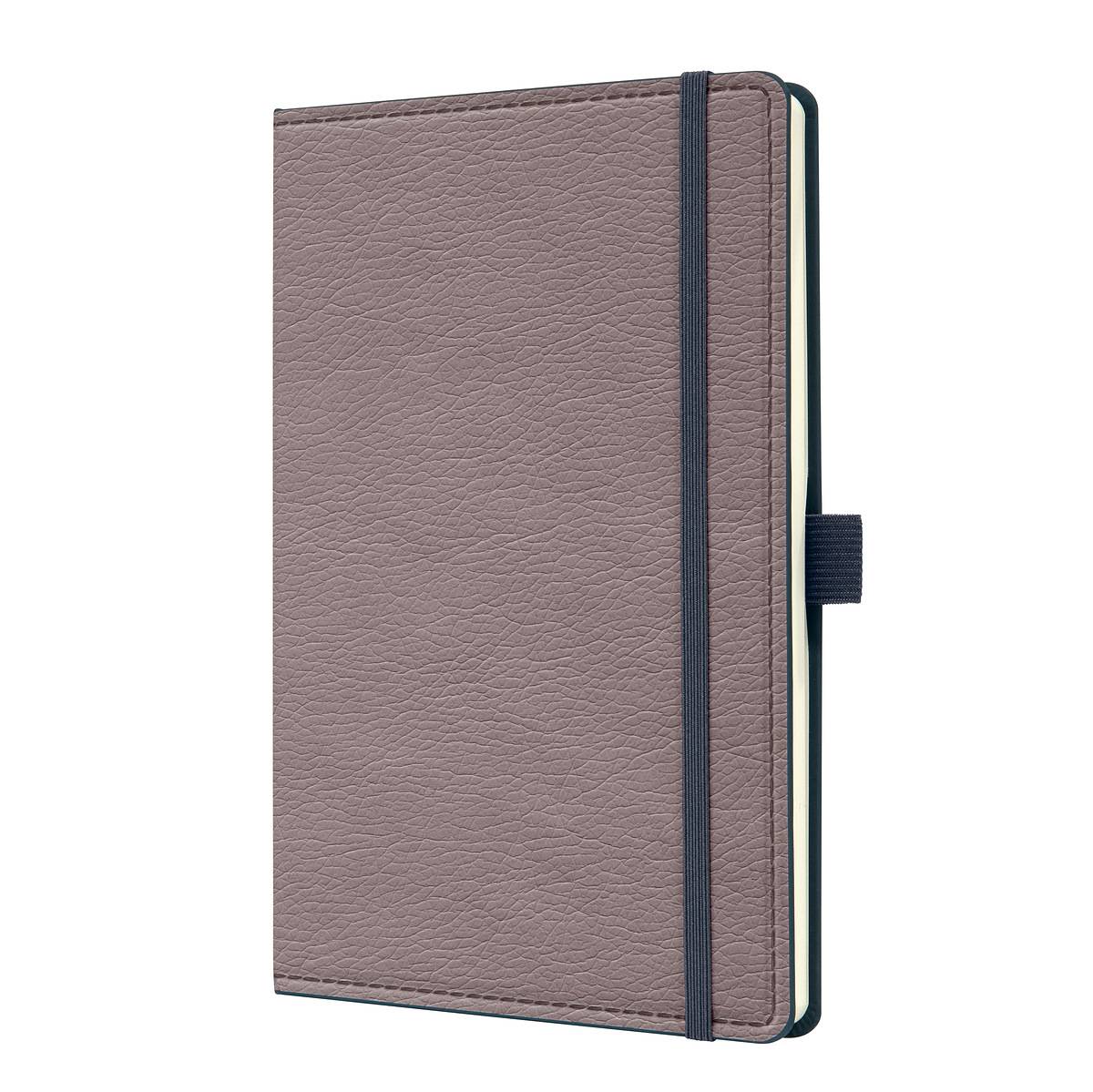 SIGEL Notizbuch Conceptum - Design Casual - punktkariert (Dot-Lineatur) - ca. A5 - taupe - Hardcover - 194 S