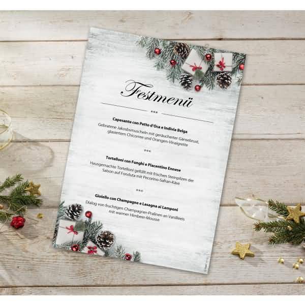 Weihnachtspapier A4 90g 100 Blatt Scandinavian Christmas