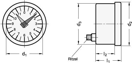 STELLUNGSANZEIGER, FESTHALTESYSTEM